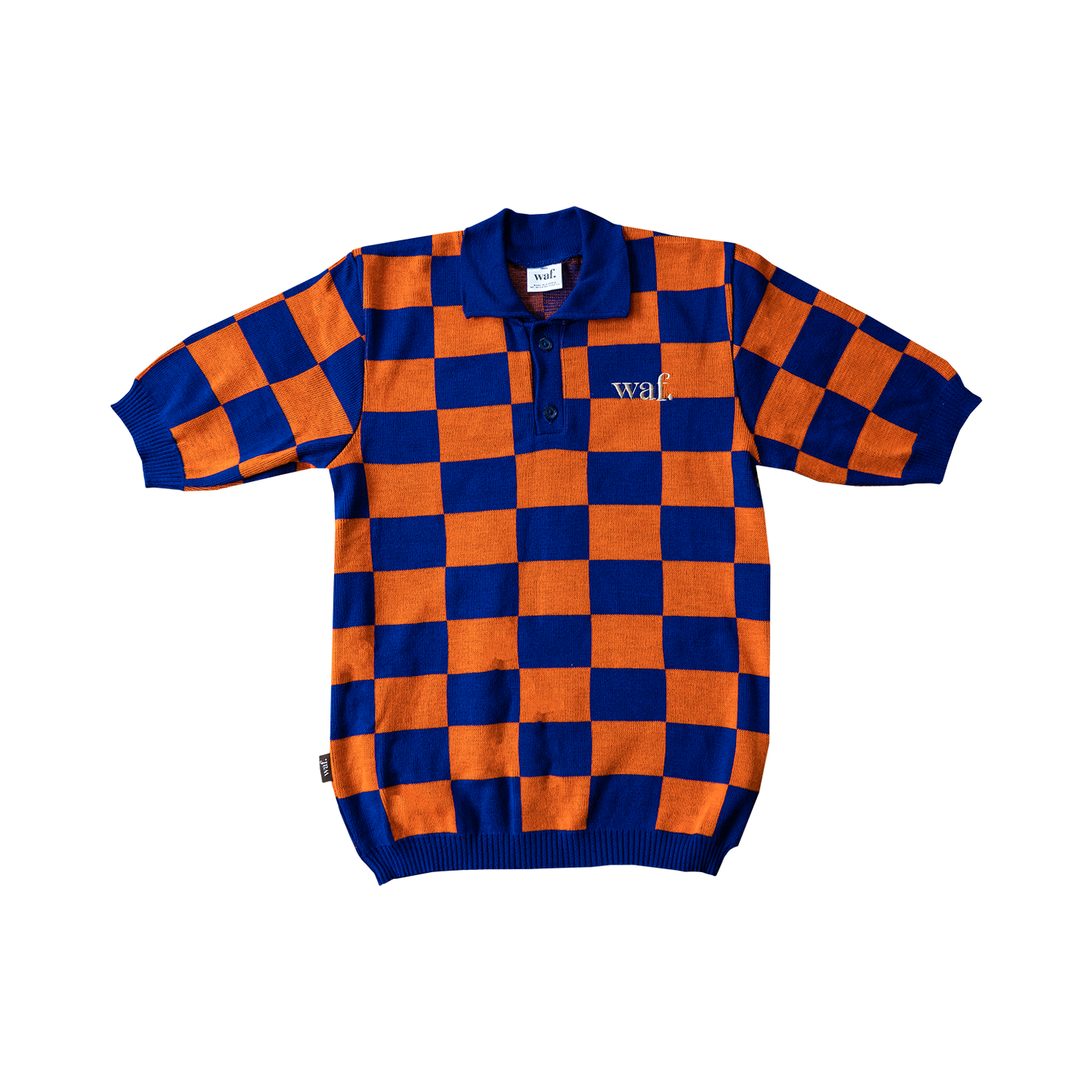 waf. classic box knit shirt