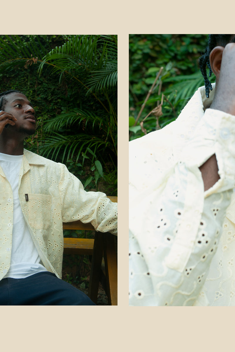 waf. Lace Shirt