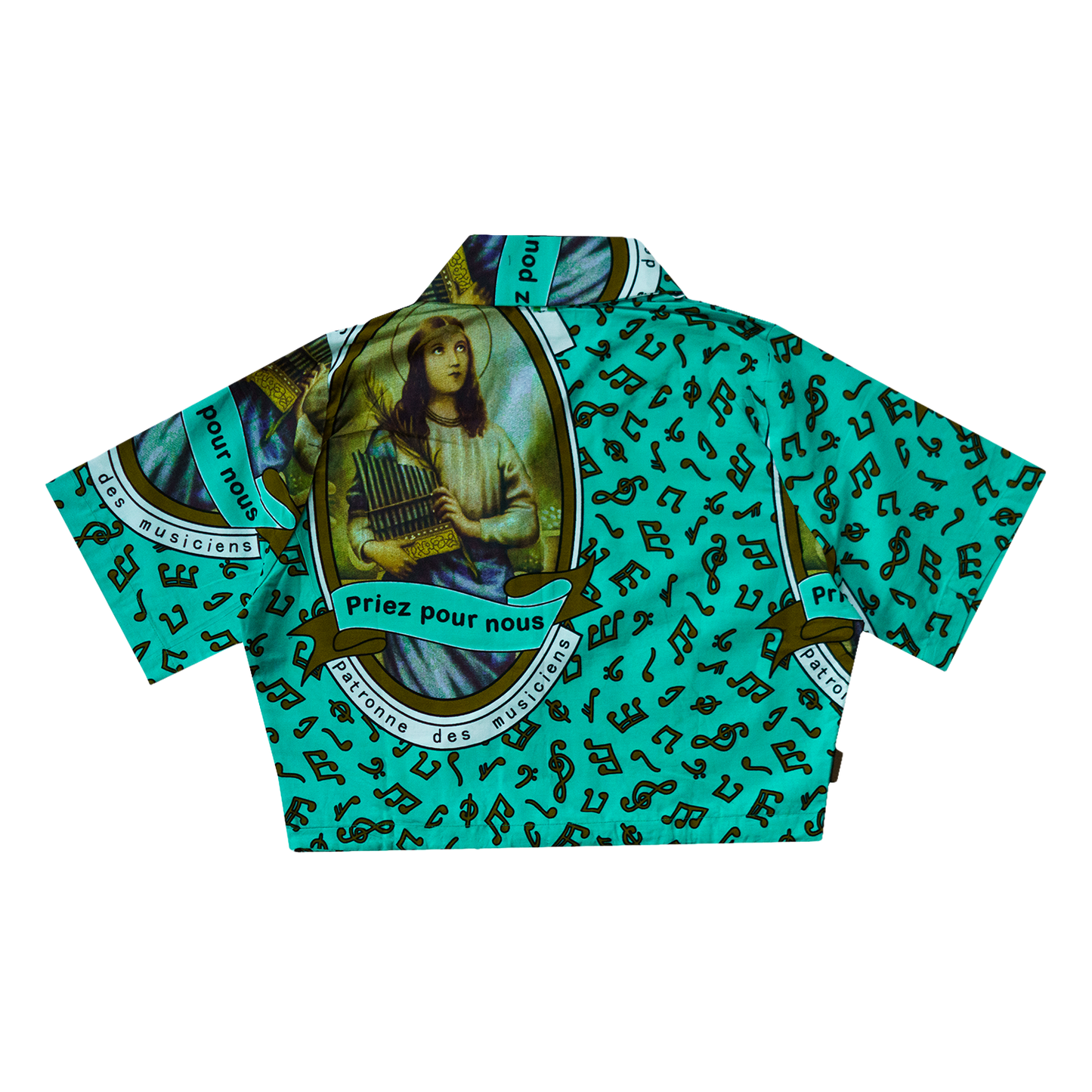 St. Cecile Crop Shirt
