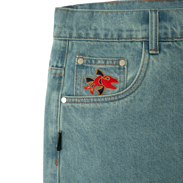 waf. Denim Jort