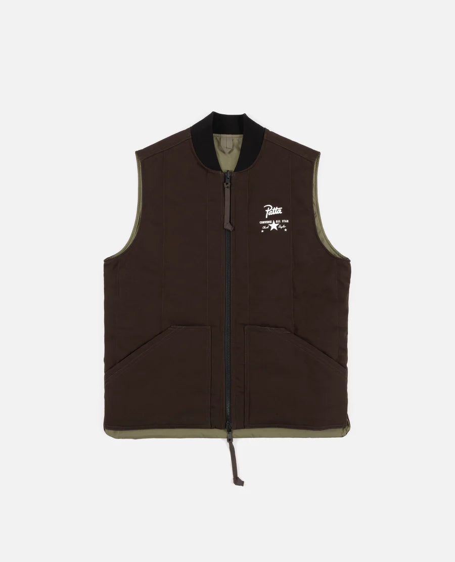 Patta X Converse 4 Leaf Reversible Vest