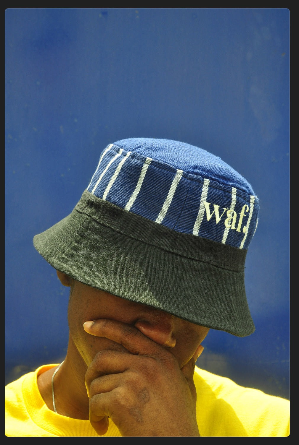 Striped Ijebu Bucket Hat